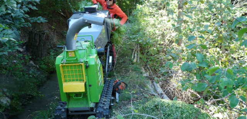 Le broyeur OHASHI 130 répond parfaitement aux exigences de ces chantiers